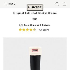 Hunter Boot Socks